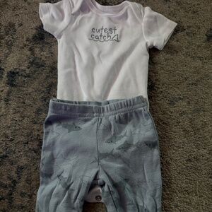 Short sleeve and pant set